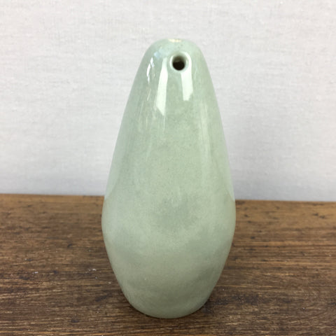 Poole Pottery Celadon Salt Pot (Bullet Shape)