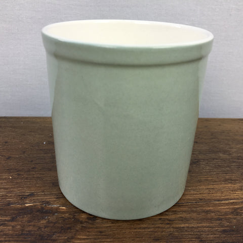 Poole Pottery Celadon Lidded Sugar (No Lid)
