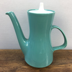 Poole Pottery Cameo Celeste Coffee Pot, 1.5 Pints