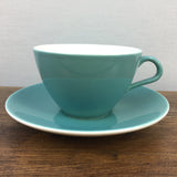 Poole Pottery Wide Tea Cup & Saucer (Contour)