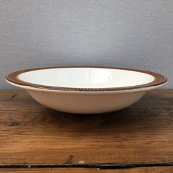 Poole Pottery Chestnut Soup Bowl