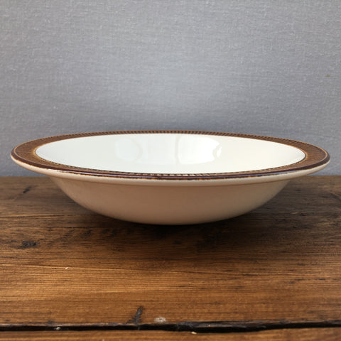 Poole Pottery Chestnut Soup Bowl