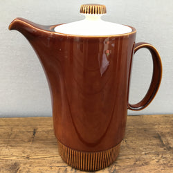 Poole Pottery Chestnut 2.25 Pint Coffee Pot