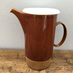Cafetière « Chestnut » de Poole Pottery, 2,75 pintes (couvercle plat)