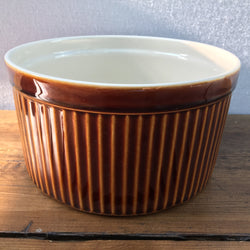Poole Pottery Chestnut Soufflé Dish