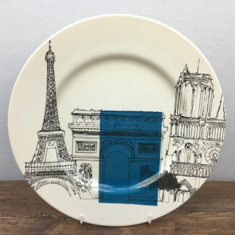 Poole Pottery Cities in Sketch Dinner Plate Paris