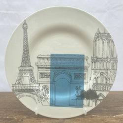 Poole Pottery "Cities in Sketch" Breakfast/Salad Plate (Paris)