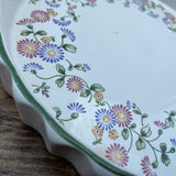 Poole Pottery Daisy Quiche Dish