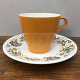 Poole Pottery Desert Song Tea Cup & Saucer