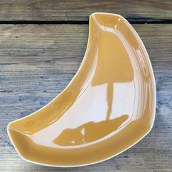 Poole Pottery Desert Song Crescent Shaped Tea Plate