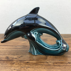 Poole Pottery Blue Dolphin Medium