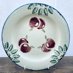 Poole Pottery Assiette à dîner « Dorset Fruit » (pommes), 10,5"
