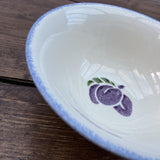 Poole Pottery Dorset Fruit Plum Deep Soup Bowl