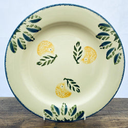 Poole Pottery Dorset Fruit Dinner Plates Oranges, 10.5"