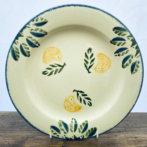 Poole Pottery Dorset Fruit Dinner Plates Oranges, 10.5"