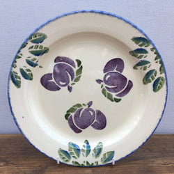 Poole Pottery Dorset Fruit Dinner Plate (Plums)
