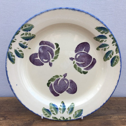 Poole Pottery Dorset Fruit Dinner Plate (Plums)