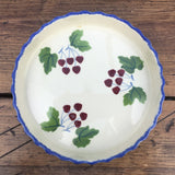 Poole Pottery Dorset Fruit Cherries Flan Dish