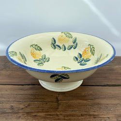 Poole Pottery Dorset Fruit Oranges Footed Serving Bowl