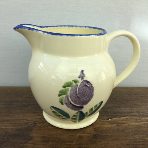 Poole Pottery Dorset Fruits 1 Pint Jug (Plums)