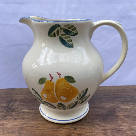 Poole Pottery Dorset Fruit 4 Pint Pitcher/Jug - Pears