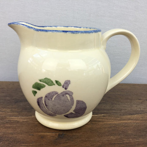Poole Pottery Dorset Fruit Milk Jug (Plums)