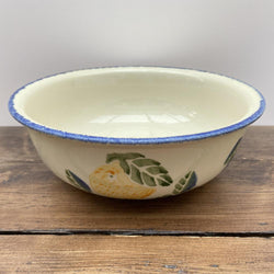 Poole Pottery Dorset Fruit Salad/Fruit Serving Bowl, 8.75", Oranges