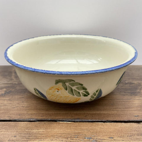 Poole Pottery Dorset Fruit Salad/Fruit Serving Bowl, 8.75", Oranges