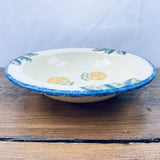 Poole Pottery Dorset Fruit Oranges Rimmed Bowl