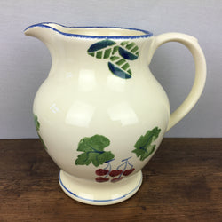 Poole Pottery Dorset Fruit Cherries 4 Pint Pitcher / Jug