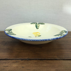 Poole Pottery Dorset Fruits Soup Bowl Rimmed, 7.25" Pears