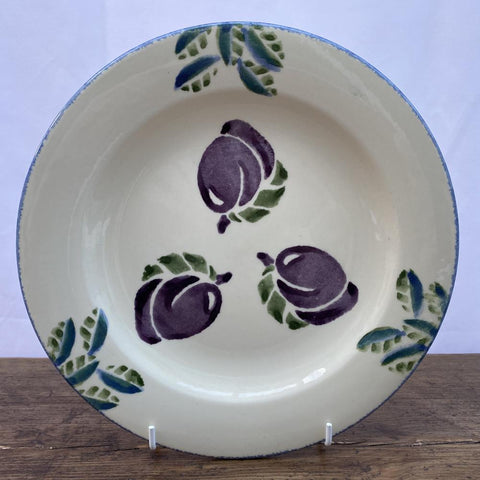 Poole Pottery Dorset Fruit Breakfast Plate Plums