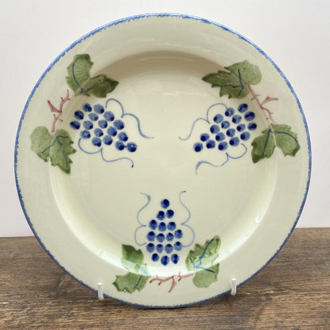 Poole Pottery Dorset Fruit Starter/Dessert Plate (Grapes)
