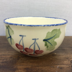 Poole Pottery Dorset Fruit Cherries Sugar Bowl
