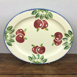 Poole Pottery Dorset Fruit Oval Platter Apples