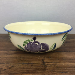Poole Pottery Dorset Fruits Salad/Fruit Serving Bowl (Plums)