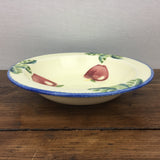 Poole Pottery Dorset Fruits Rimmed Cereal Bowl, 7.25" Apples
