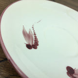 Poole Pottery Dragonfly Red Saucer