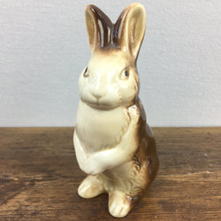 Poole Pottery Brown & Cream Rabbit, Standing