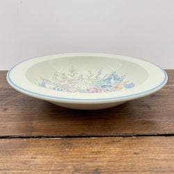 Poole Pottery Fleur Rimmed Cereal/Soup Bowl