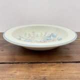 Poole Pottery Fleur Rimmed Cereal/Soup Bowl