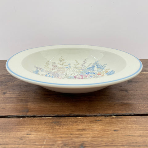 Poole Pottery Fleur Rimmed Cereal/Soup Bowl