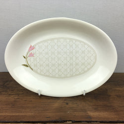 Poole Pottery Freesia Oval Tea Plate
