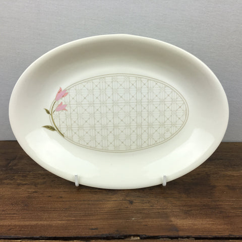 Poole Pottery Freesia Oval Tea Plate