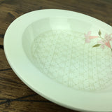 Poole Pottery Freesia Rimmed Soup Bowl