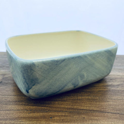 Poole Pottery Fresco Blue Butter Dish Base
