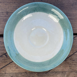 Poole Pottery Fresco Green Breakfast Saucer - Williams Sonoma Backstamp