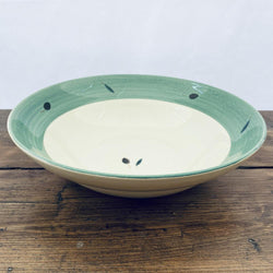 Poole Pottery Fresco Green Serving Bowl