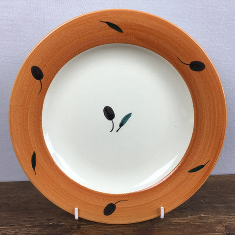 Poole Pottery Fresco Terracotta Breakfast / Salad Plate