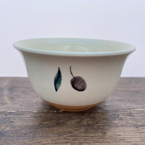 Poole Pottery Fresco Terracotta Rice Bowl - Pattern Outside